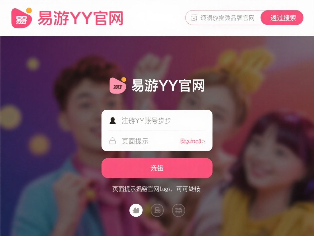 易游YY网址注册教程:详解完整步骤轻松上手 注册易游YY账号的第一步,就是找到其官网网址。请确