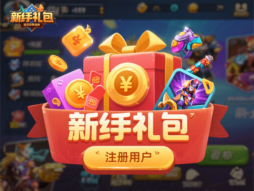 新手礼包：新注册用户即可领取丰厚礼包，包括游戏点数