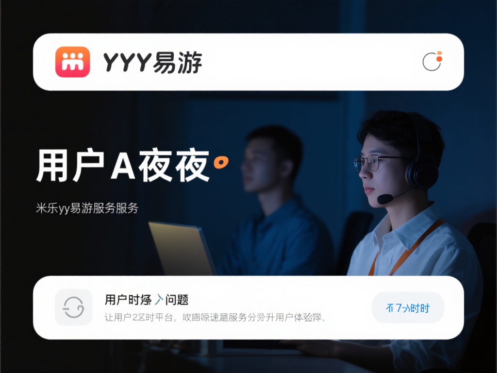 用户A曾在深夜使用米乐yy易游客服服务，反馈问题时