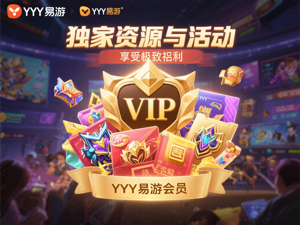 独家资源与活动：享受极致福利
成为YY易游VIP